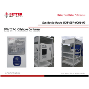 Gas bottle racks