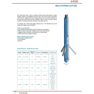 MULTI-STRING CUTTER